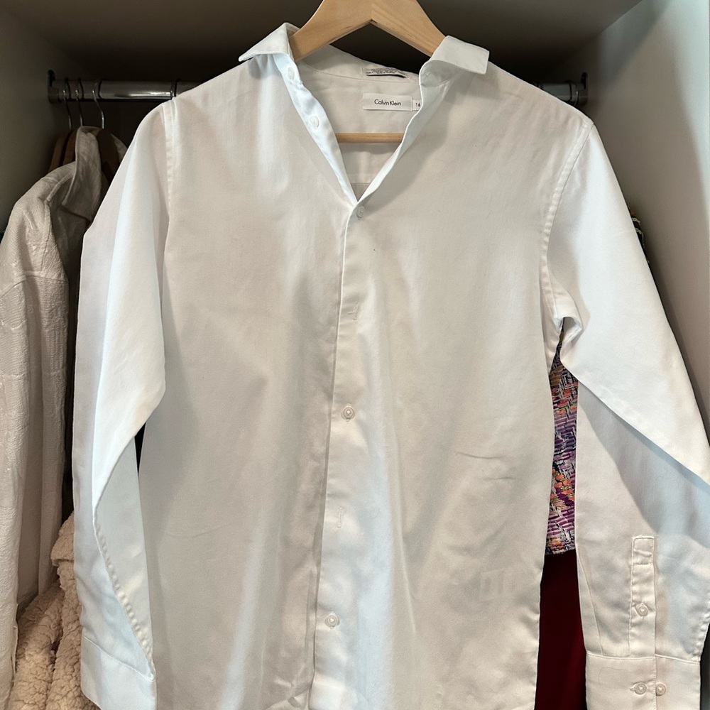 Calvin Klein boys dress shirt